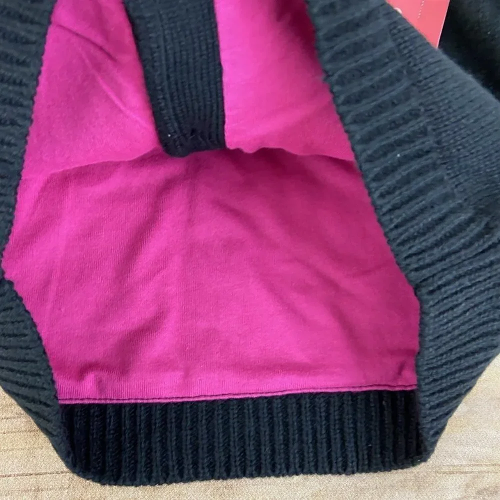 Gymboree Black Lined‎ Cardigan Sweater 2T Double Layer NWT